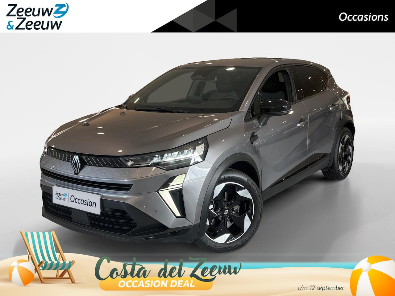 Renault Captur - 1.8 E-Tech full hybrid 160 techno *Automaat*Navi+Camera*Stoel/Stuur Verw.*Adaptive Cruise* - AutoWereld.nl