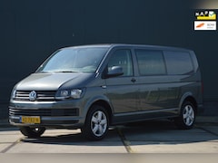 Volkswagen Transporter - 2.0 TDI L2H1 DC Comfortline 150PK Euro 6 Airco Schuifdeur Trekhaak