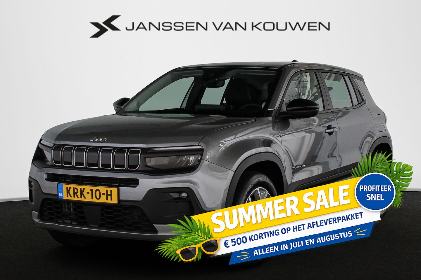 Jeep Avenger - 1.2 e-Hybrid Summit Infotainment & Convenience Pack JBL Carplay - AutoWereld.nl