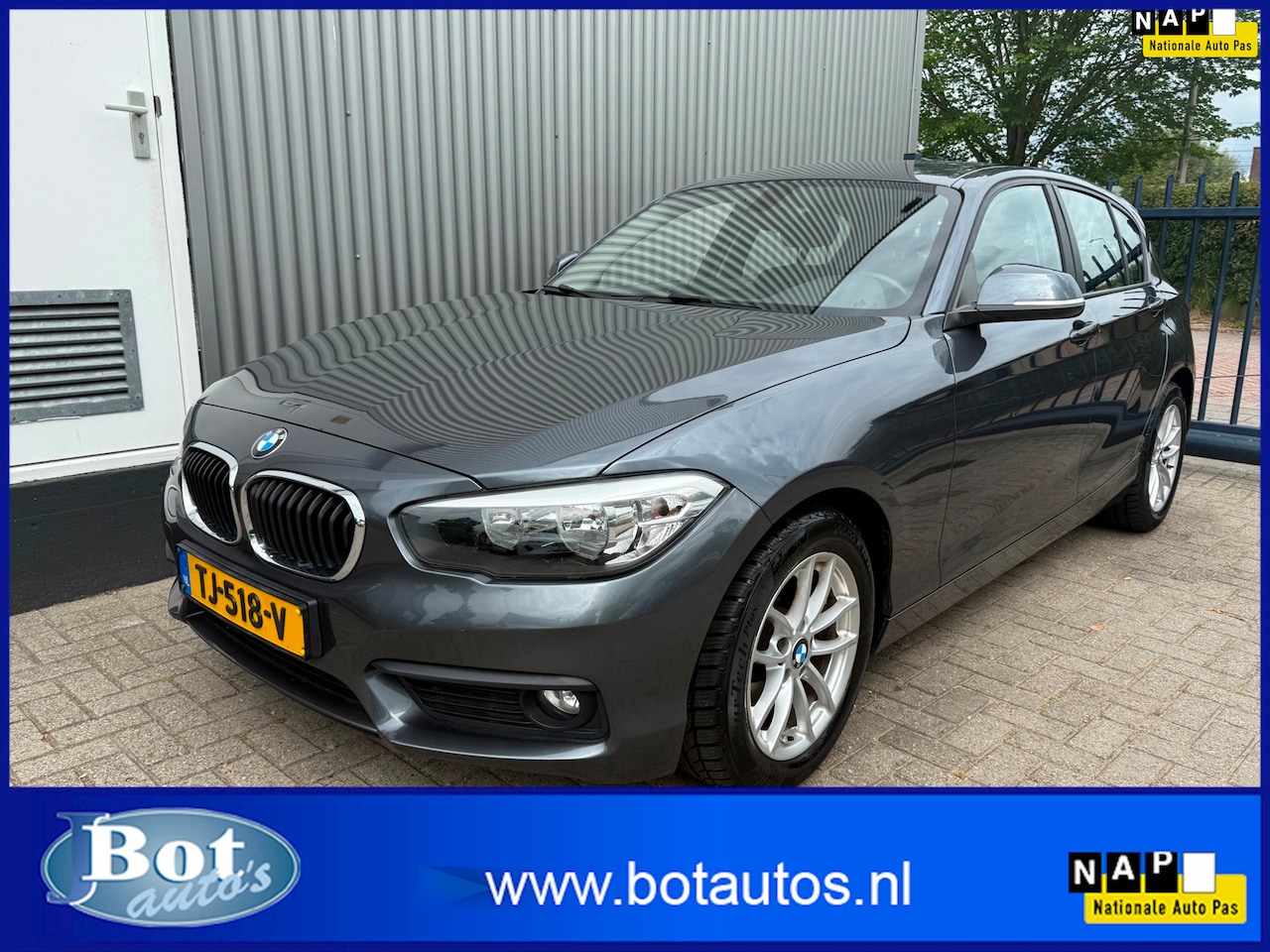 BMW 1-serie - 118i Corporate Lease / AUTOMAAT / NAVIGATIE / AIRCO / CRUISE CONTROL / NL-AUTO / PARKEERSE - AutoWereld.nl