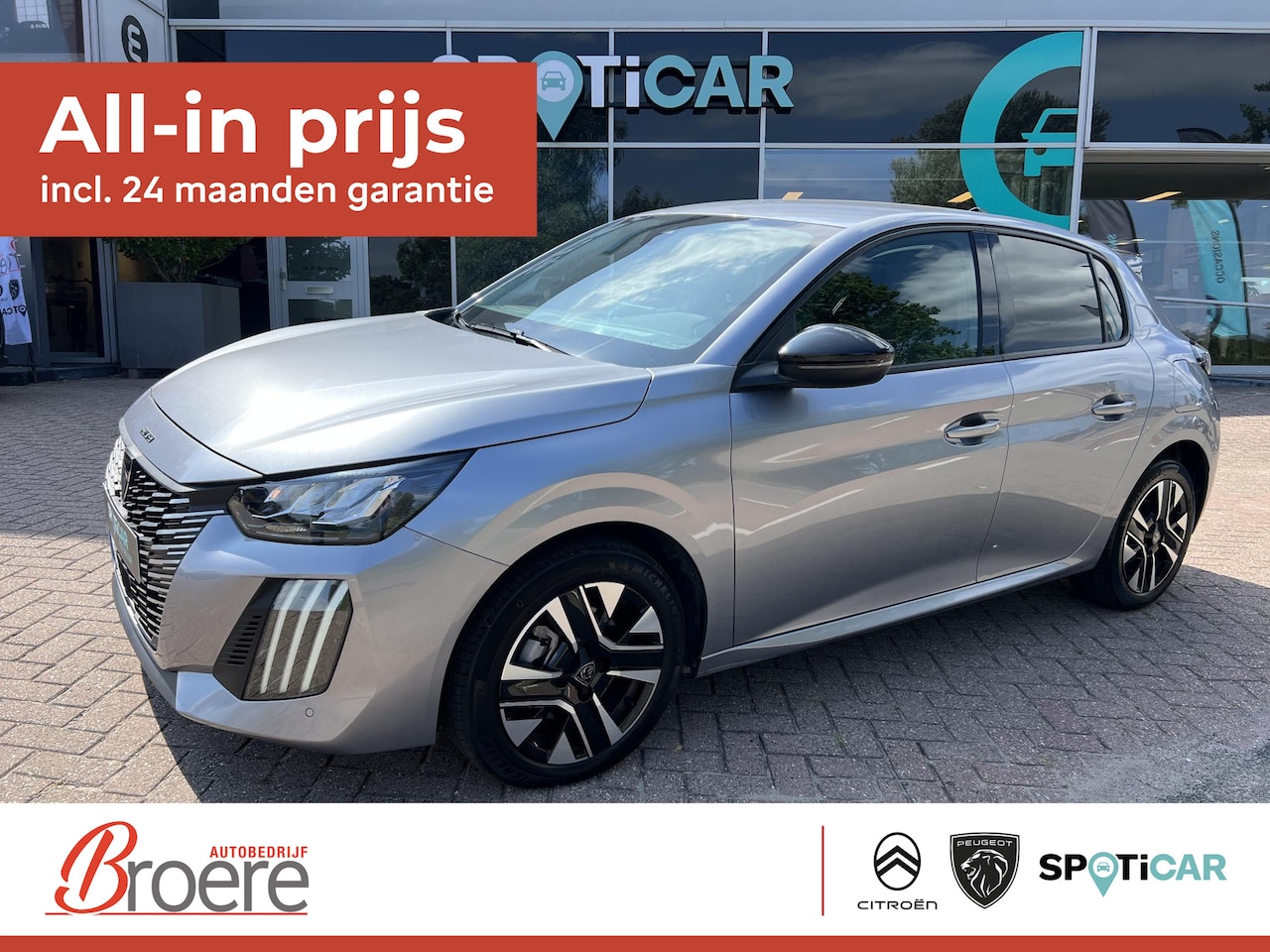 Peugeot 208 - 1.2 Hybrid 110 e-DCS6 Allure Automaat parkeersensoren voor en achter - AutoWereld.nl