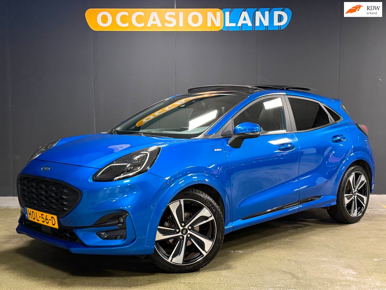 Ford Puma - 1.0 EcoBoost Hybrid ST-Line X Vignale|PANO|TREKHAAK|B&O|CAMERA|LED|KEYLESS|DODEHOEK|ACC|ST - AutoWereld.nl