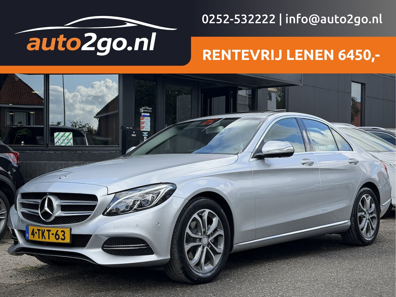 Mercedes-Benz C-klasse - 180 Prestige NAVI LEDER PANODAK LED LMV CRUISE CONTROL PDC - AutoWereld.nl