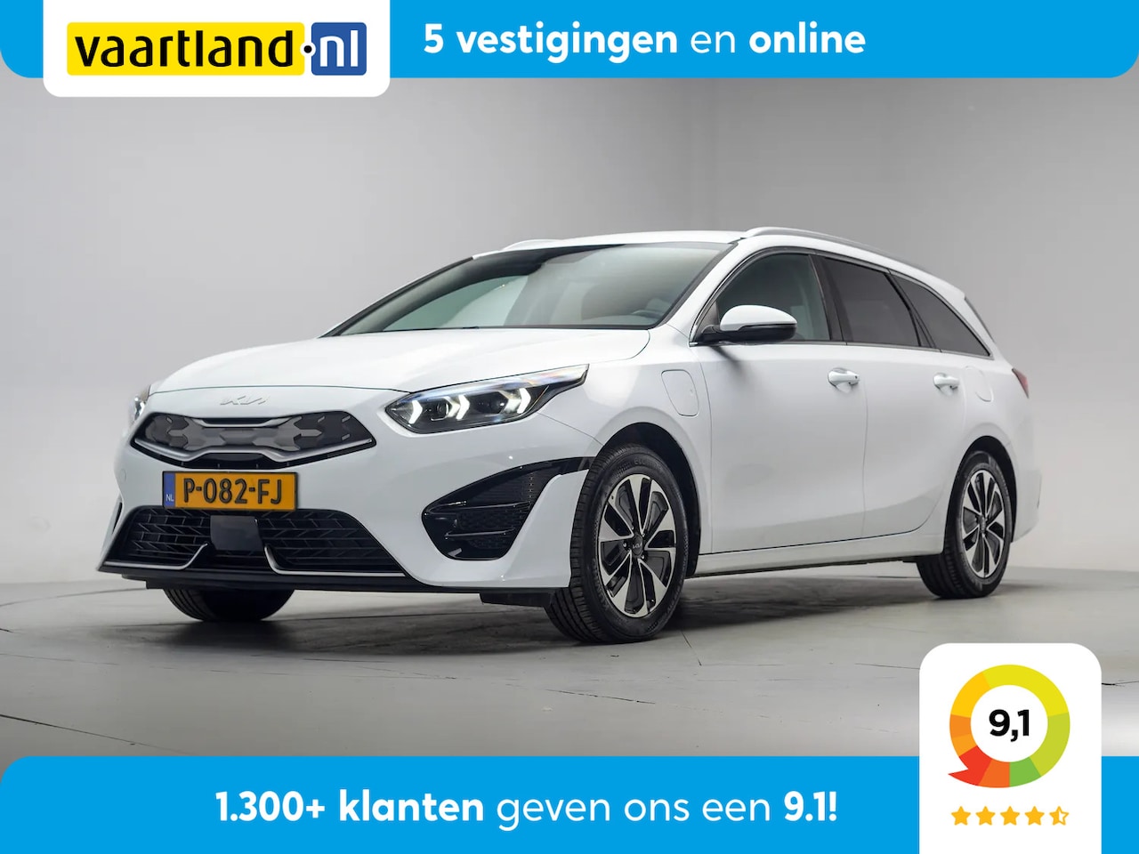 Kia Cee'd Sportswagon - Ceed 1.6 GDi PHEV DynamicPlusLine Aut. [ Adapt.cruise Camera Stoelverwarming ] - AutoWereld.nl