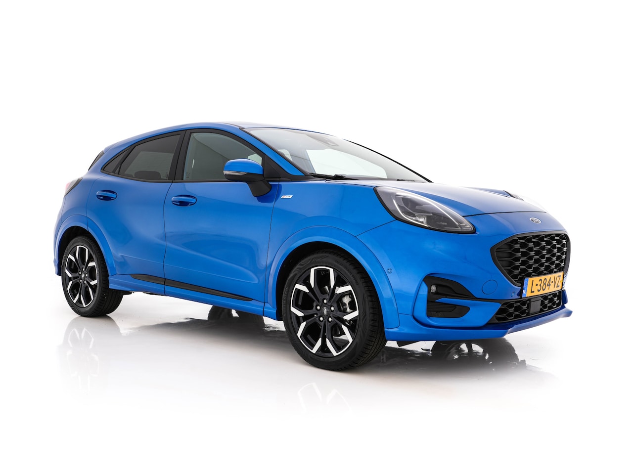 Ford Puma - 1.0 EcoBoost Hybrid ST-Line X Aut. *LEATHER-FABRIC | ADAPTIVE-CRUISE | FULL-LED | BANG&OLU - AutoWereld.nl