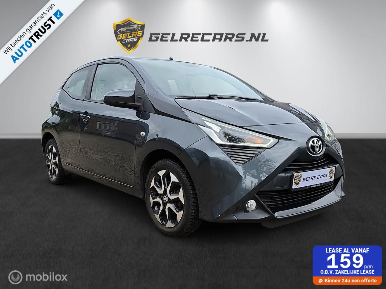 Toyota Aygo - 1.0 VVT-i x-clusiv TEAM DEUTSCHLAND CLIMA TOPPER - AutoWereld.nl