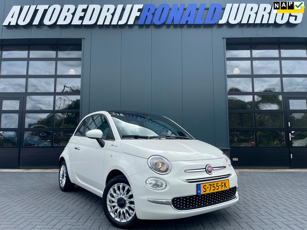 Fiat 500 - 1.0 Hybrid Dolcevita NL.Auto/Panoramadak/Leder/Cruise/Carplay/Led/1Ste Eigenaar/Dealer Ond - AutoWereld.nl