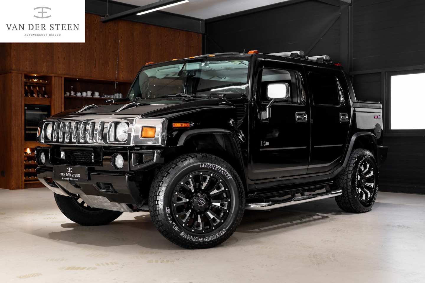 Hummer H2 - 6.0 V8 Exclusive Grijs kenteken | 5 Zits | Leder - AutoWereld.nl