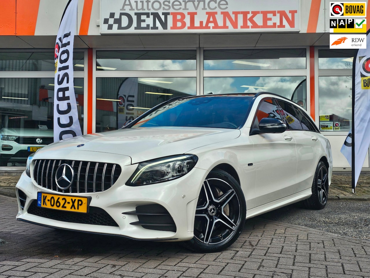 Mercedes-Benz C-klasse Estate - 300 e Bns Solution AMG Limited BJ.2021 / Panodak / Navi / SOH 89% / 360 / Led / H Leder / - AutoWereld.nl