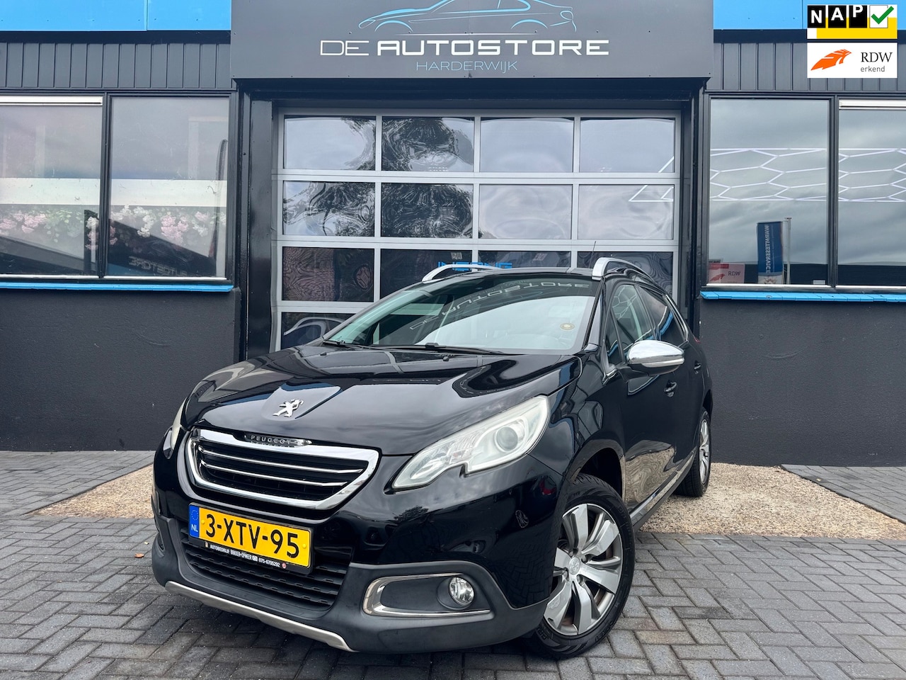Peugeot 2008 - 1.2 Allure Airco panodak Navi leder Cruise Pdc Nieuwe Riem 185dkm Zeer nette Auto!! - AutoWereld.nl