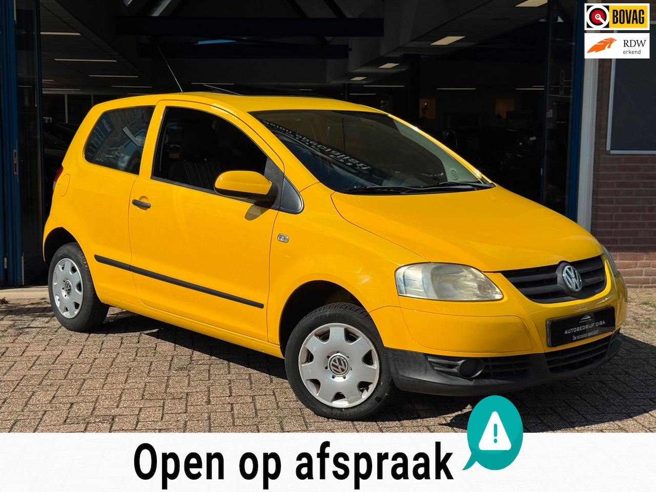 Volkswagen Fox - 1.2 Trendline 3drs 2008 Geel Zuinig NAP! - AutoWereld.nl
