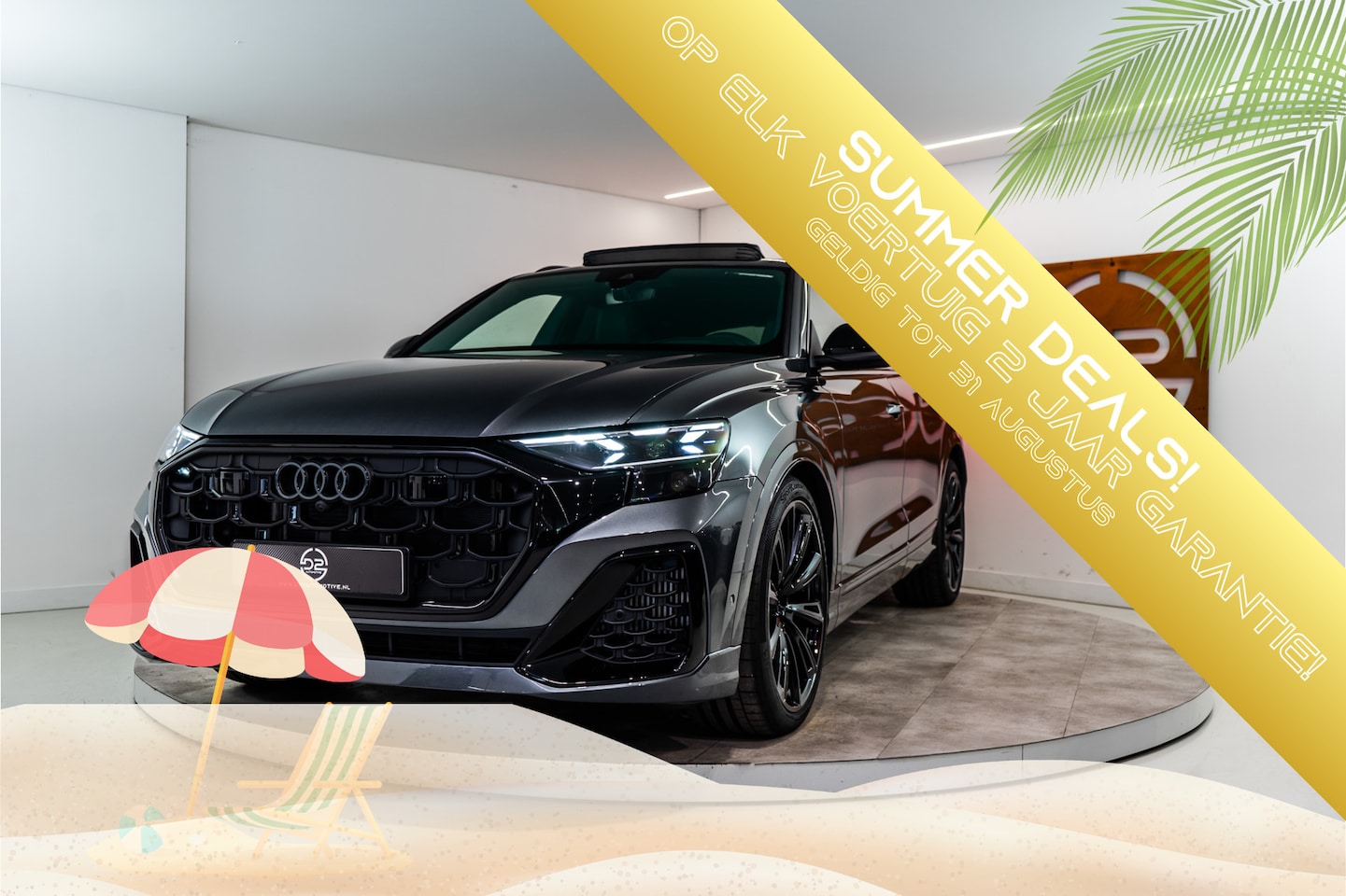 Audi Q8 - 60 TFSI E Quattro S-Edition Competition 490PK FACELIFT | 2025 DIRECT LEVERBAAR | 5 Jaar Ga - AutoWereld.nl