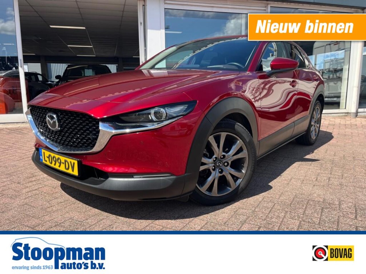 Mazda CX-30 - 2.0 e-SkyActiv X Luxury M Hybrid Adapt. Cruise HUD Bose - AutoWereld.nl