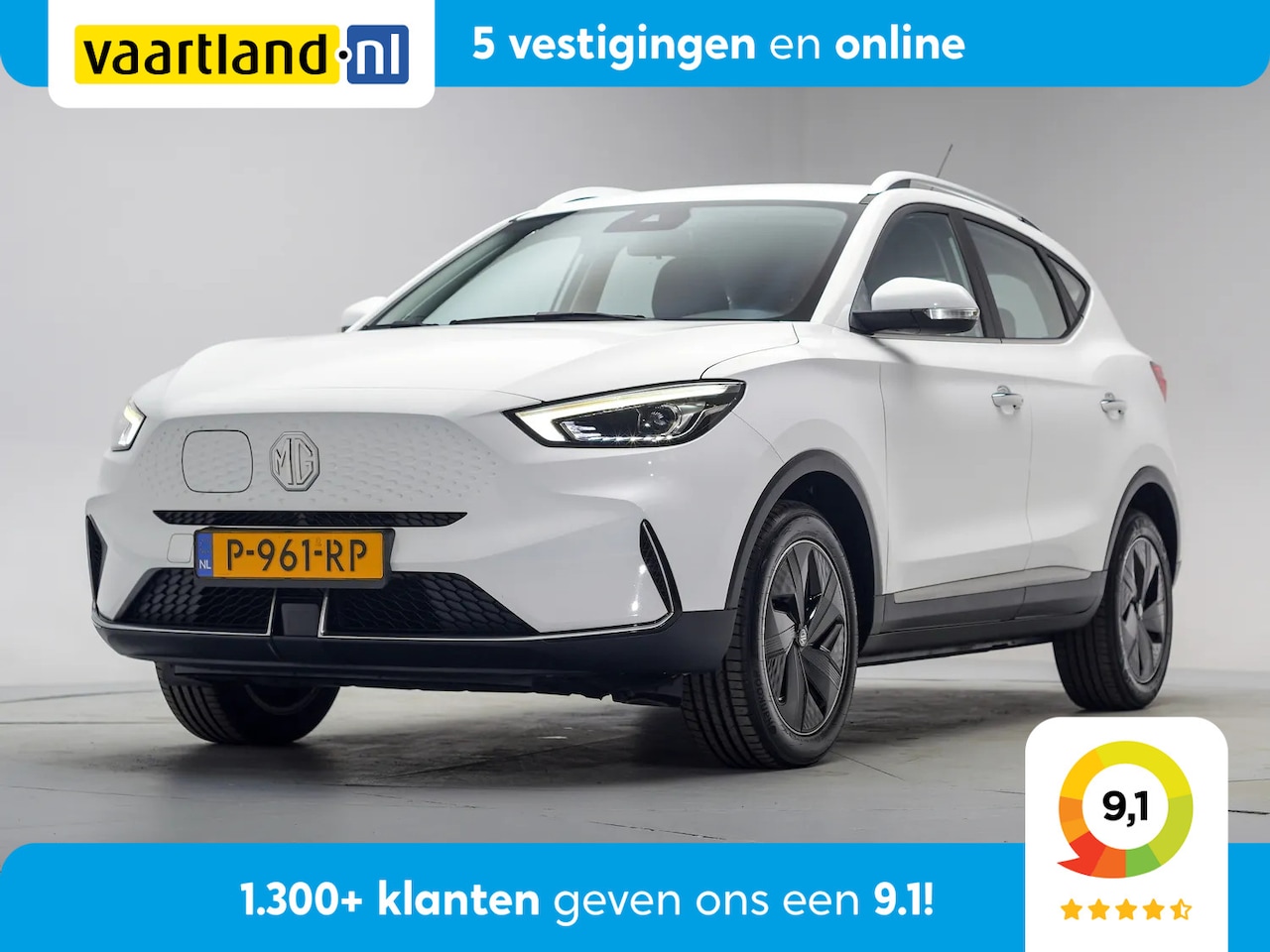 MG MG ZS EV - Comfort 50 kWh [ LED Adapt.cruise Navi Stoelverwarming Apple/Android ] - AutoWereld.nl