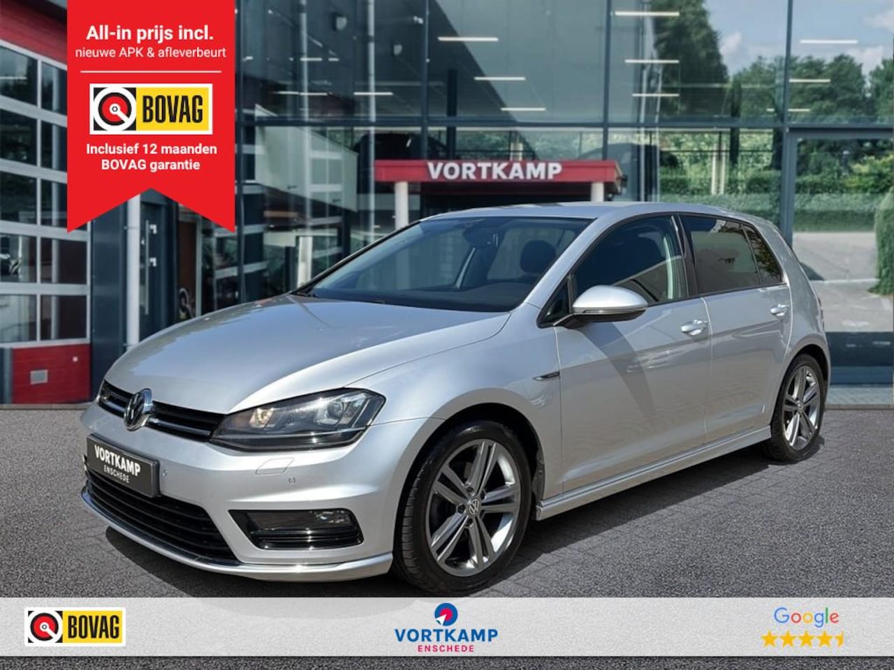 Volkswagen Golf - 1.4 TSI ACT R-LINE PDC/CRUISE/CLIMA/STANDKACHEL/STOELVERW/NAVI - AutoWereld.nl