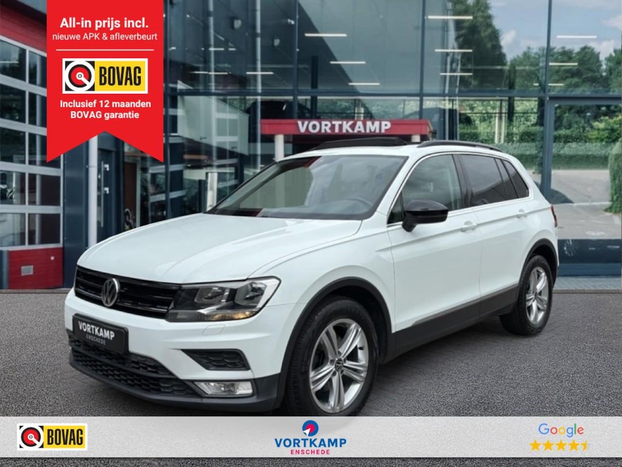 Volkswagen Tiguan - 1.4 TSI DSG HIGHLINE PANO-DAK/NAVI/STOELVERW/ACC/PDC - AutoWereld.nl