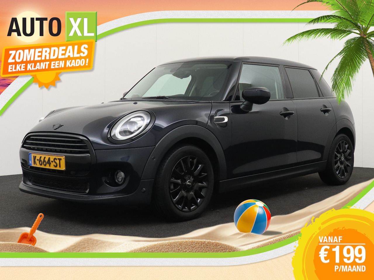 MINI 5-Deurs - Mini 1.5 136 PK Aut. Cooper Chili *Facelift* Harman/Kardon Sportstoelen Digi. Dash - AutoWereld.nl