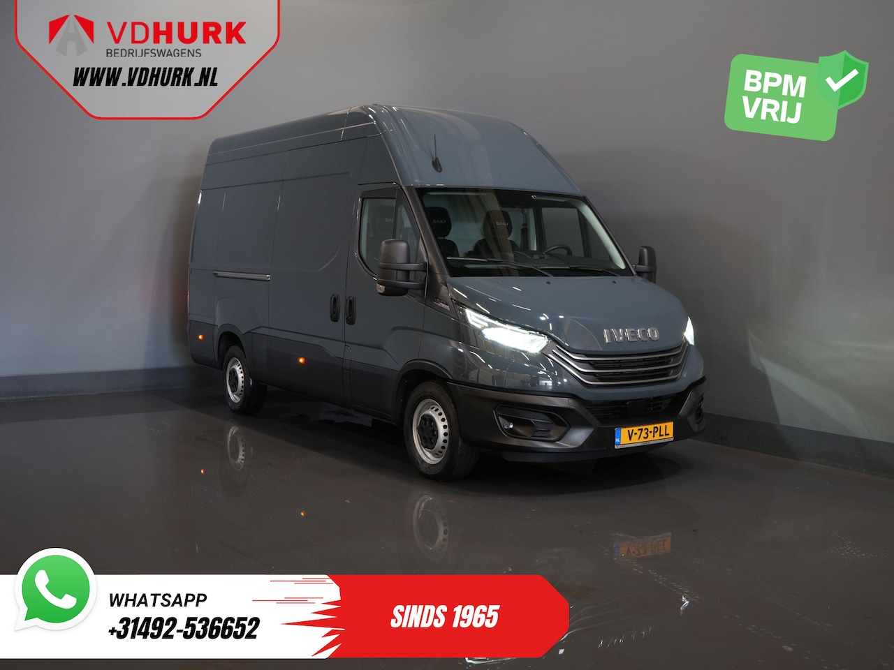 Mercedes-Benz Sprinter - (Iveco Daily) 35S21HV 3.0 180 pk Aut. L2H3 LED/ 3.5t Trekverm./ Adapt.Cruise/ Carplay/ Gev - AutoWereld.nl