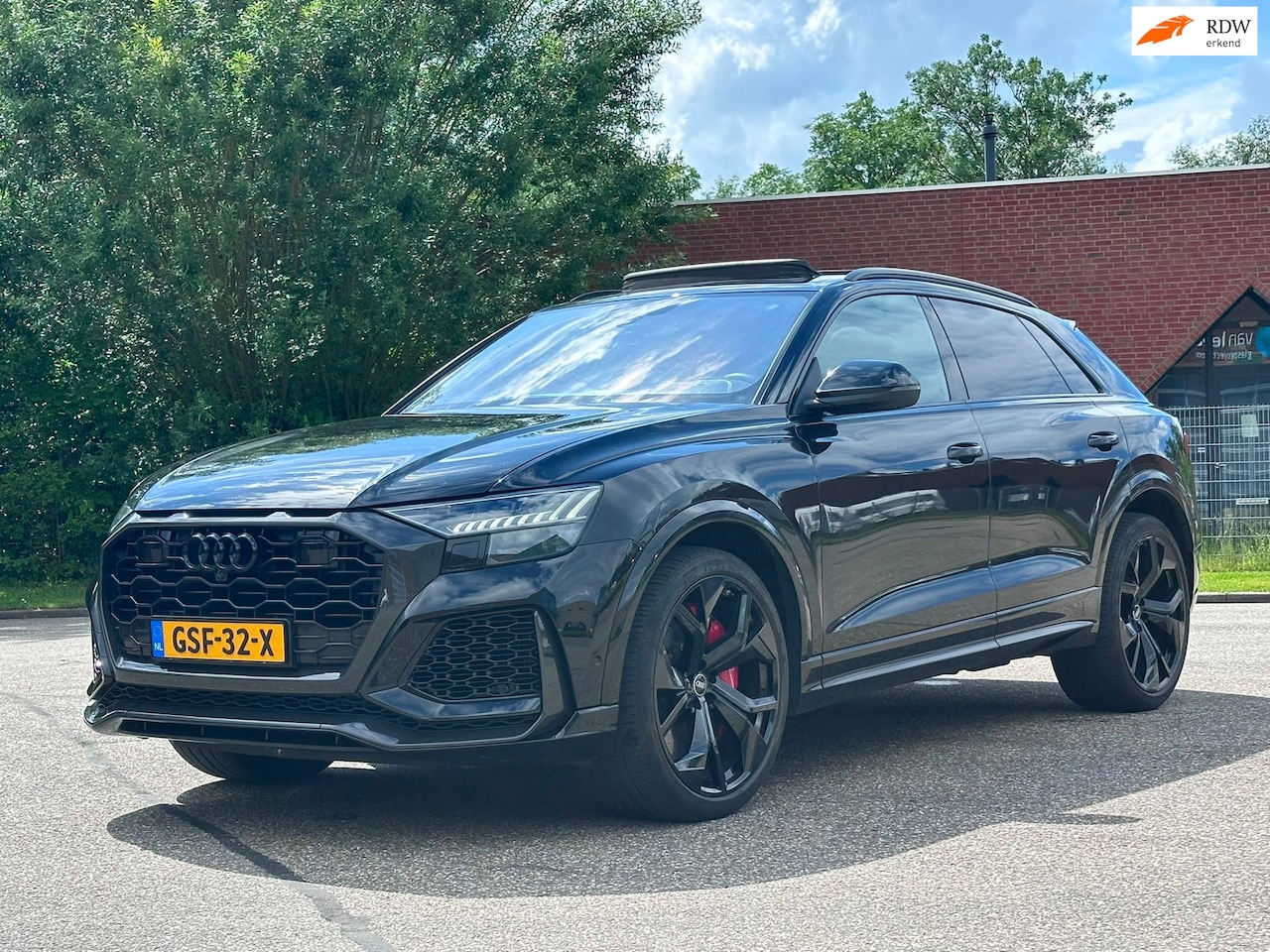 Audi Q8 - 4.0 TFSI RS Q8 quattro 600 PK*Elektrische schuifdak*Leder*Trekhaak*360 camera*Navigatie*St - AutoWereld.nl