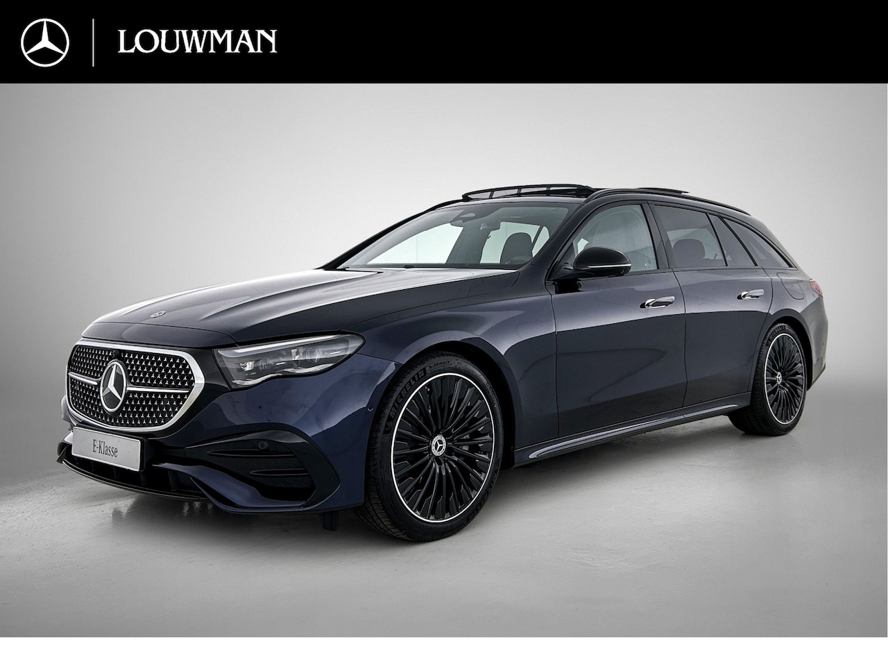 Mercedes-Benz E-klasse Estate - 300 e Business Solution AMG | Winterpakket | Nightpakket | Trekhaak | Panoramaschuifdak | - AutoWereld.nl