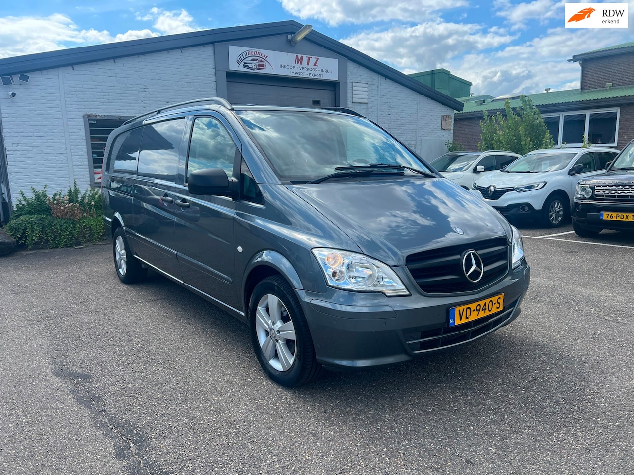 Mercedes-Benz Vito - 116 CDI 343 LANG | AIRCO| DUB. SCHUIFDEUREN|PDC|NAVI - AutoWereld.nl