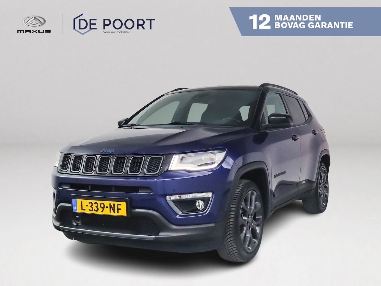 Jeep Compass - 4xe 240 Plug-in Hybrid Electric S | Parkeercamera | Stoel- en Stuurverwarming | Cruise con - AutoWereld.nl