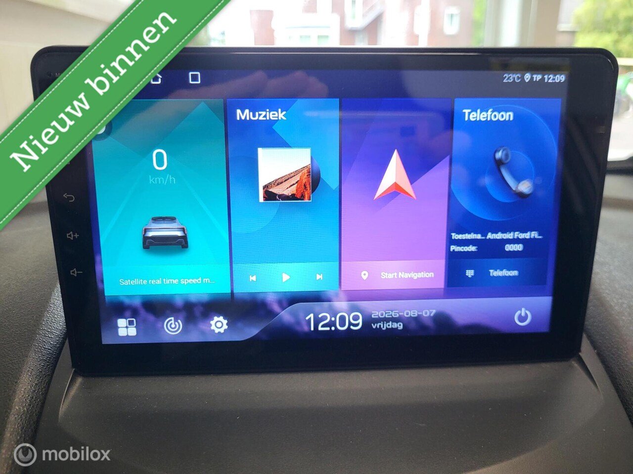 Ford Fiesta - 1.0 5drs Style *ANDROID, NAVI, CAMERA, RIJKLAARPRIJS!*