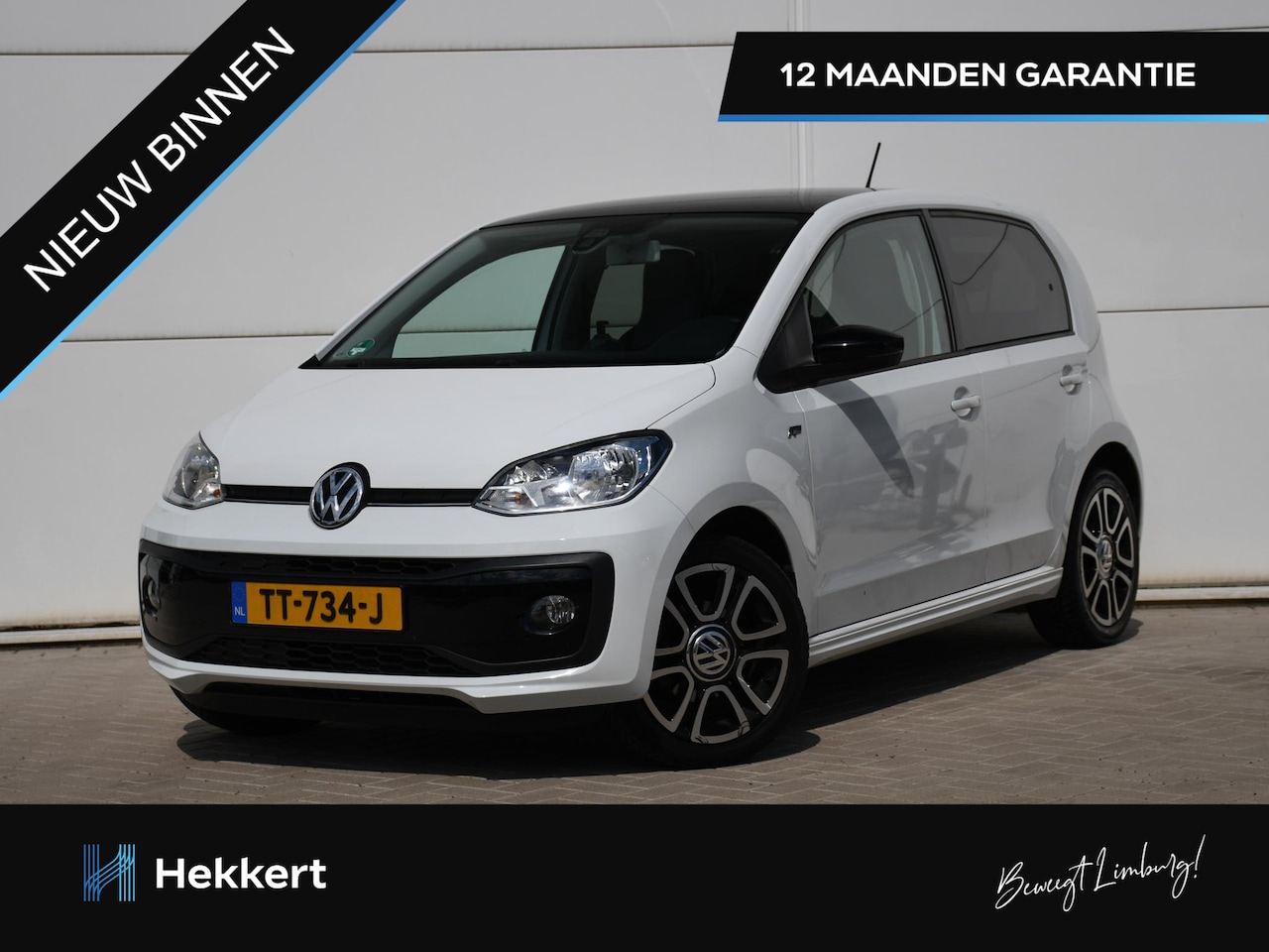 Volkswagen Up! - move up! 1.0 BMT 60pk R-LINE PAKKET | CRUISE.C | CAMERA | DAB | 16''LM | AIRCO - AutoWereld.nl