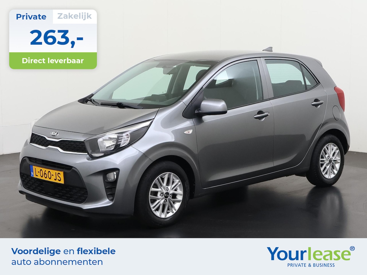 Kia Picanto - 1.0 DPi DynamicLine | All-in 263,- Private Lease | Direct uit voorraad - AutoWereld.nl