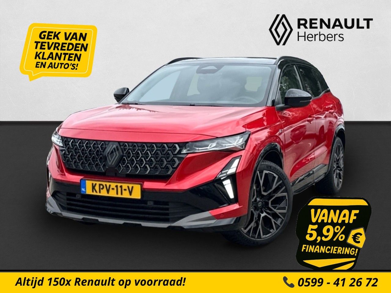 Renault Austral - 1.2 E-Tech full hybrid 200 esprit Alpine NIEUW MODEL / ALL SEASON / ALLE OPTIES - AutoWereld.nl