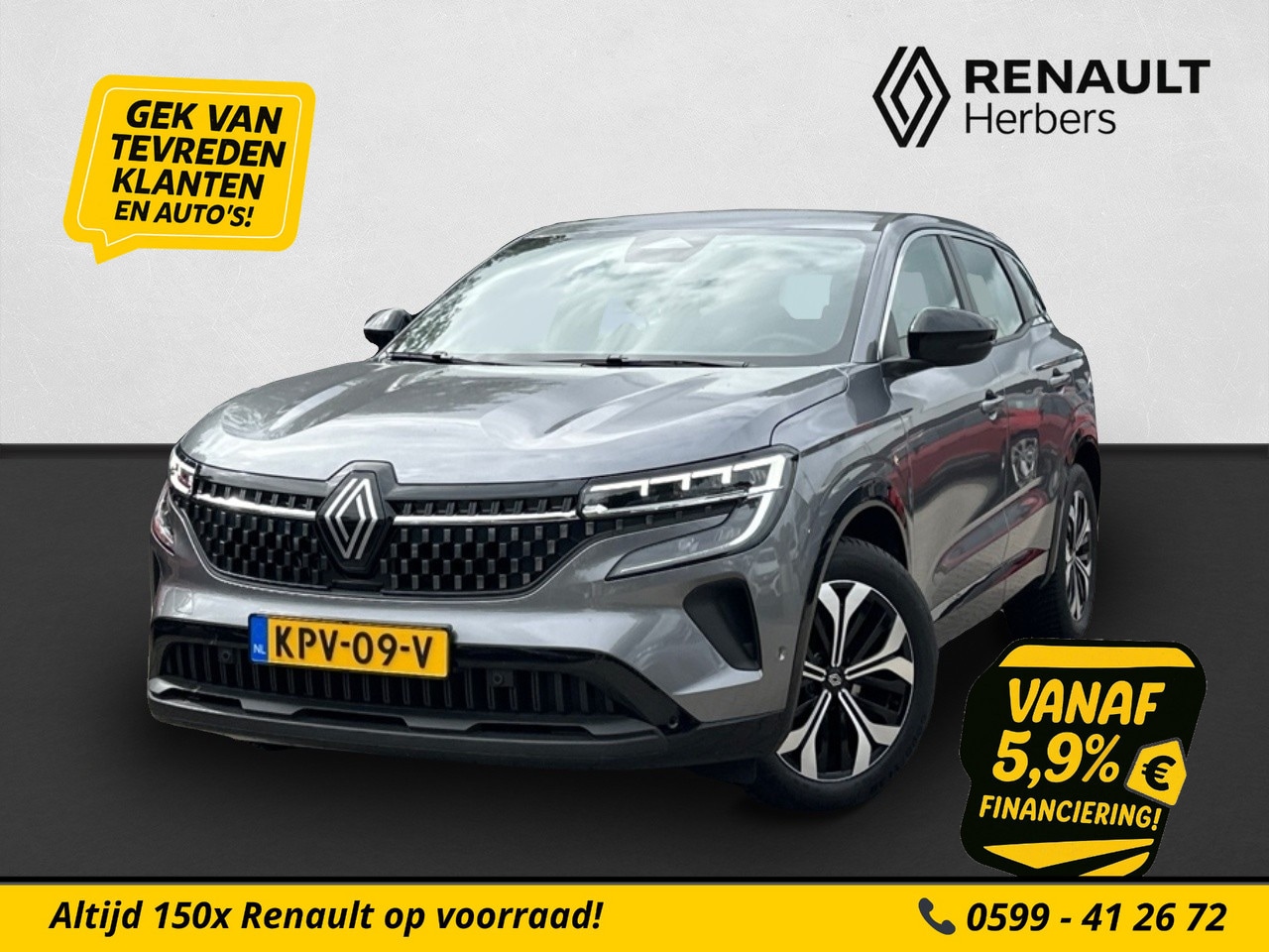 Renault Austral - 1.3 mild hybrid 160 X-Tronic Evolution AUTOMAAT / ADAPTIEVE CRUISE / ELECTRISCHE BESTUURDE - AutoWereld.nl