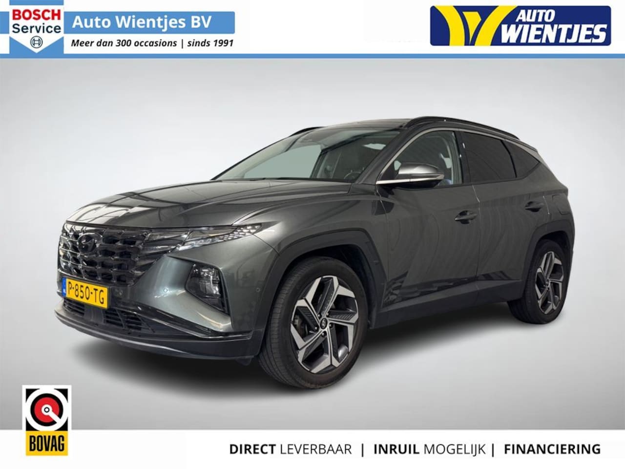 Hyundai Tucson - 1.6 T-GDI HEV | Premium Sky | Pano | Leer | Navi - AutoWereld.nl
