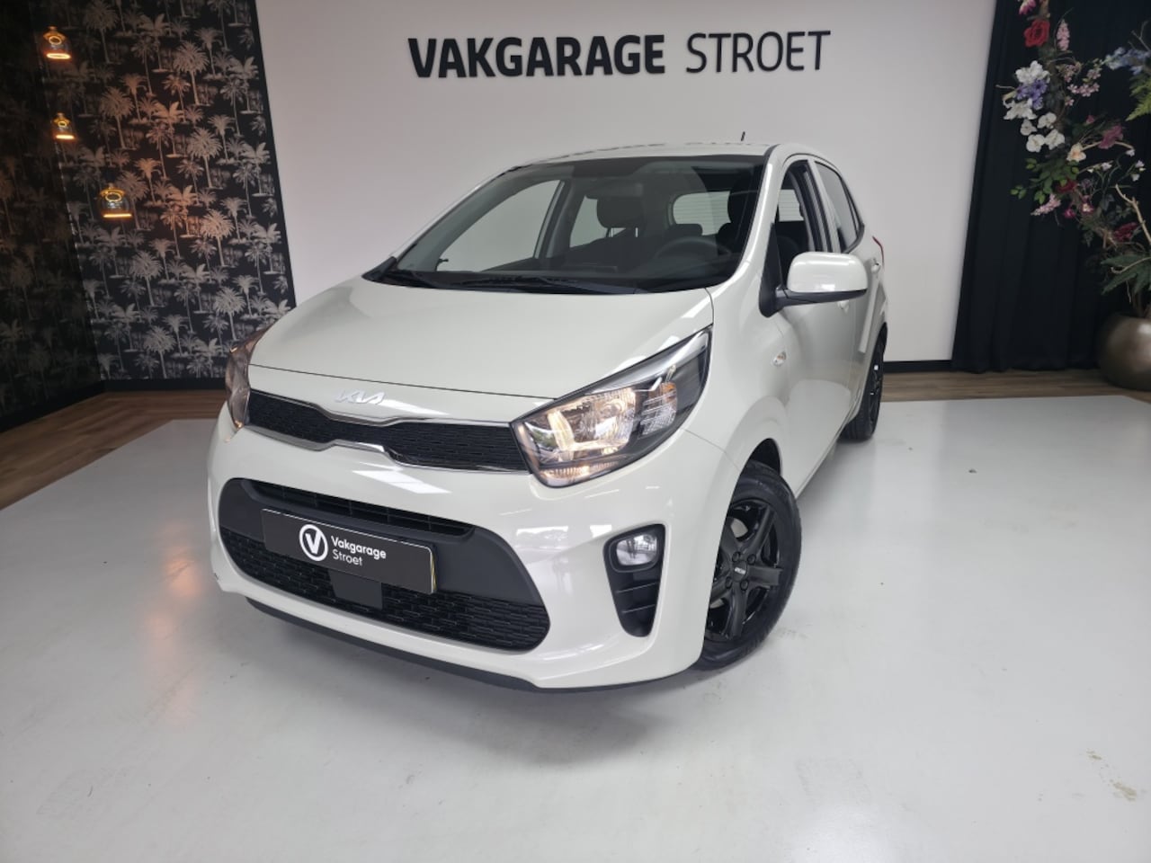 Kia Picanto - 1.0 DPi Comf.L | cruise | ac | zwart LMV | BT | oh.bkje | NL - AutoWereld.nl