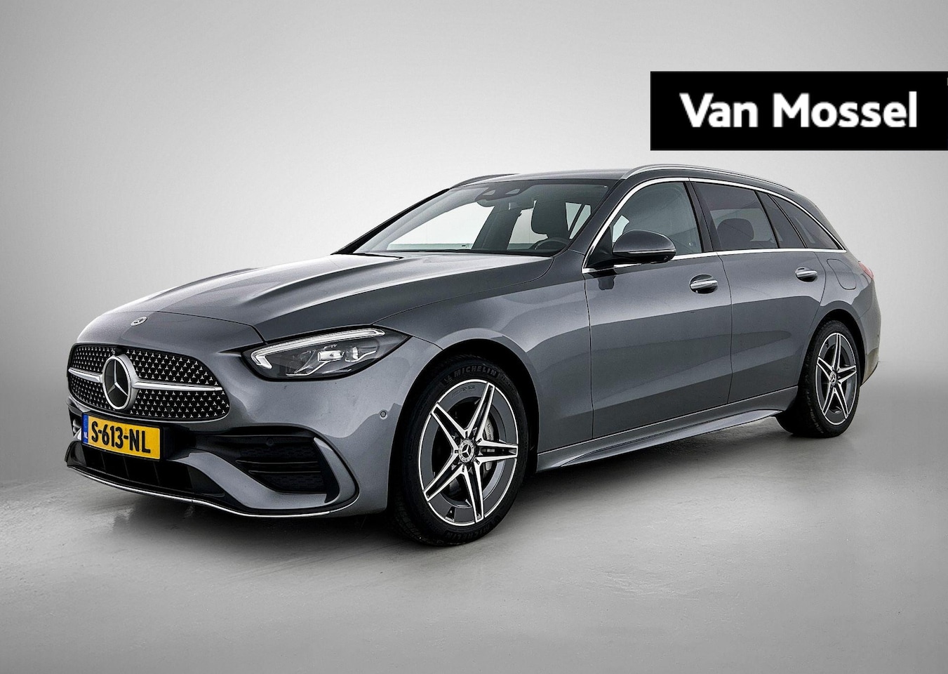 Mercedes-Benz C-klasse Estate - 300 e AMG Line | TREKHAAK | Dodehoekdetectie | Memory | 360 graden Camera | Elektrische Ac - AutoWereld.nl