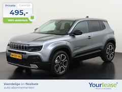 Jeep Avenger - Summit 54 kWh 3 fase | All-in 495, - Private Lease | Direct uit voorraad