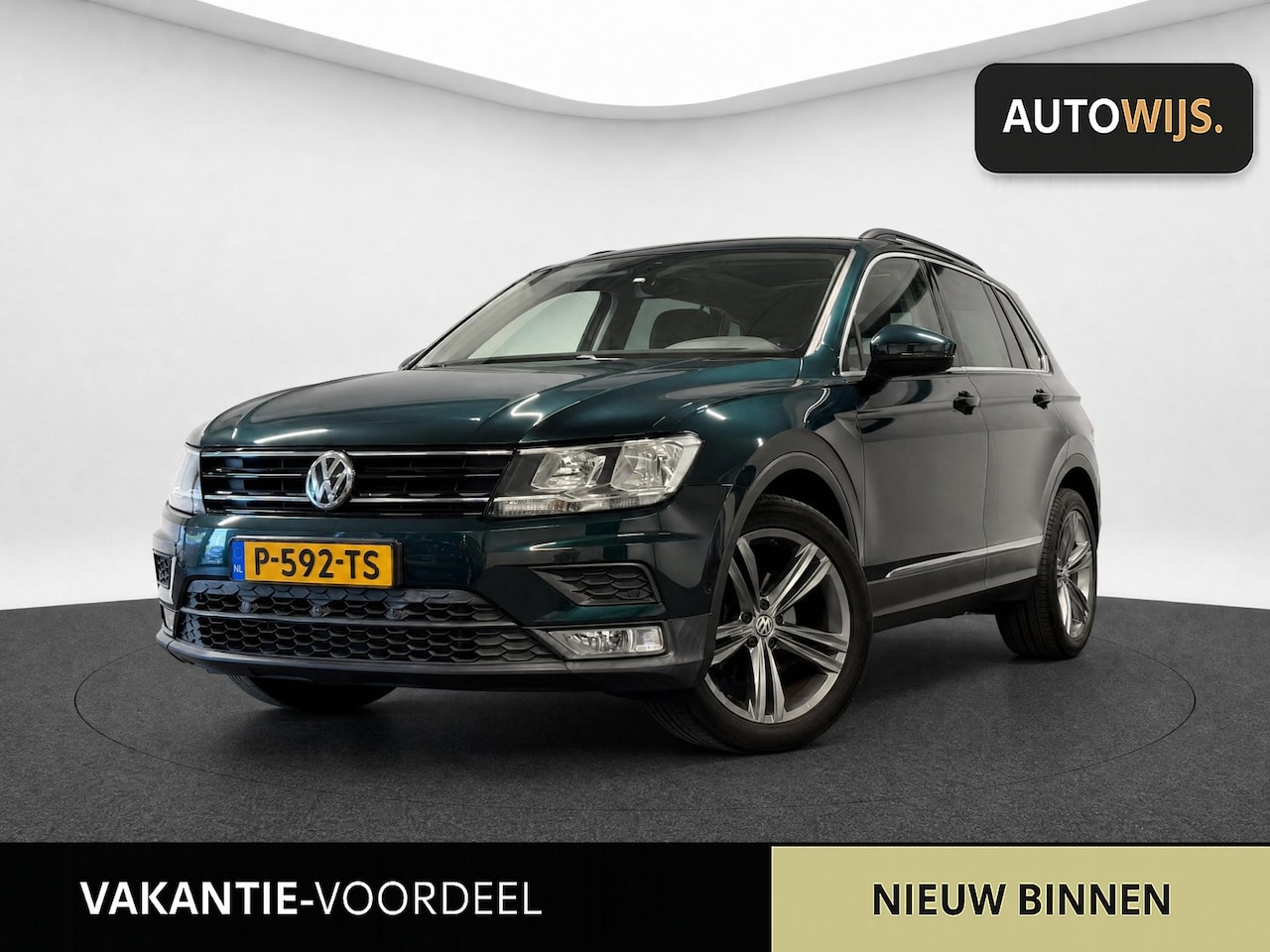 Volkswagen Tiguan - 1.4 TSI ACT Comfortline Business|LEDER|PANO|MEMORY|DIGIDASH - AutoWereld.nl