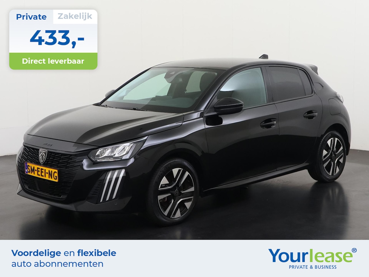 Peugeot 208 - 1.2 Hybrid 110 e-DCS6 Allure | All-in 433,- Private Lease | Direct uit voorraad - AutoWereld.nl