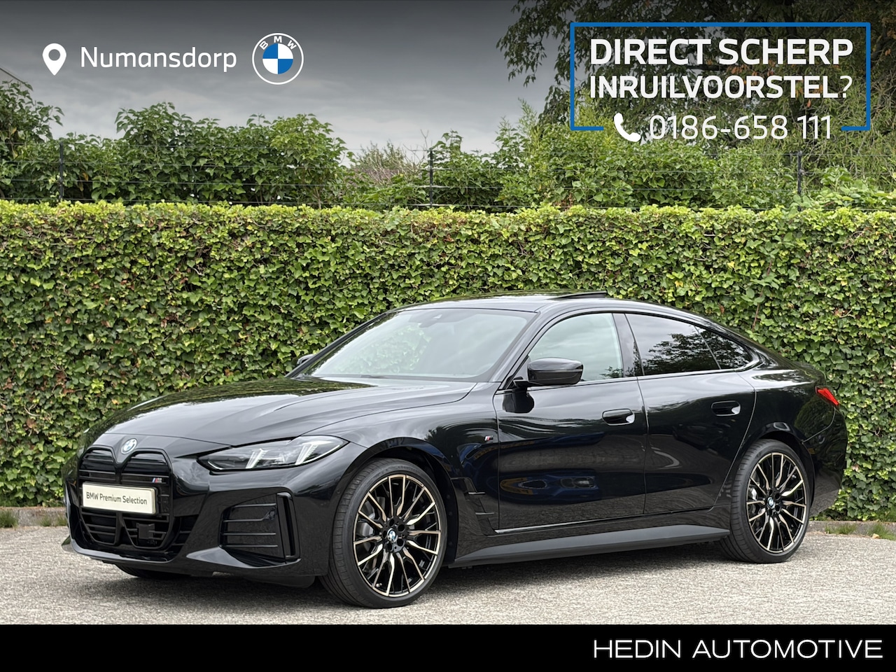 BMW i4 - eDrive35 | M-Sport | 20" M-Perf. | Carbon | Harman/Kardon | Glazen schuif-/kanteldak | Cam - AutoWereld.nl