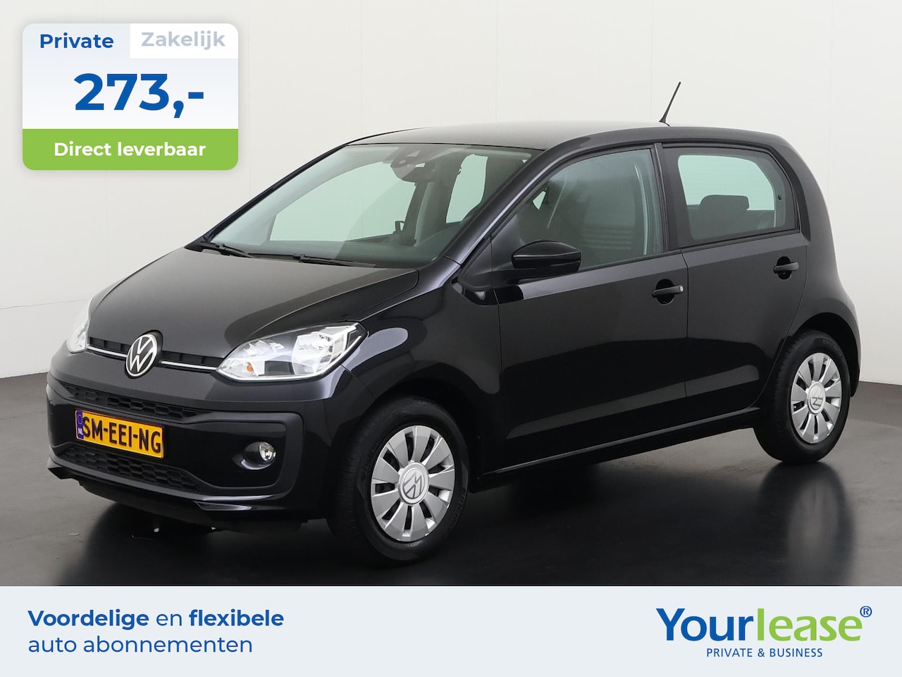 Volkswagen Up! - 1.0 | All-in 273,- Private Lease | Direct uit voorraad - AutoWereld.nl