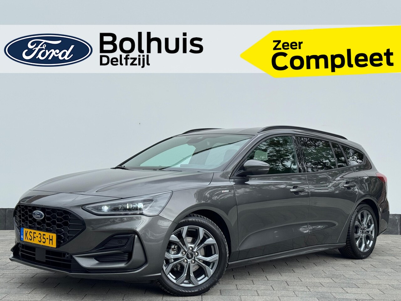 Ford Focus Wagon - EcoBoost Hybrid 155 pk ST-Line | Winter Pack | AGR-Stoel | Adapt. cruise | El. a. klep | B - AutoWereld.nl