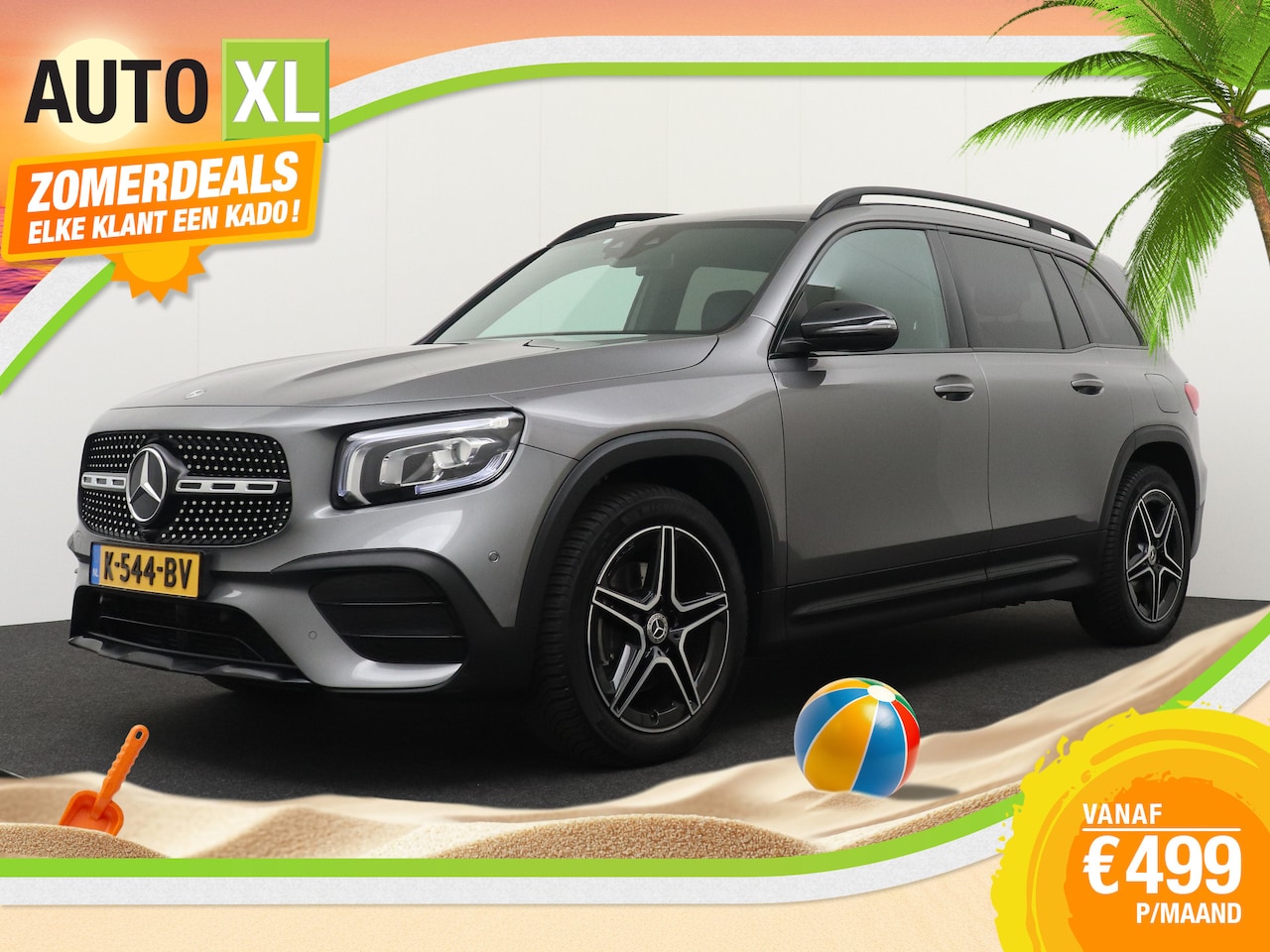 Mercedes-Benz GLB - 200 164 PK AMG Night-Pack Elek.Trekhaak Camera 19'LMV - AutoWereld.nl