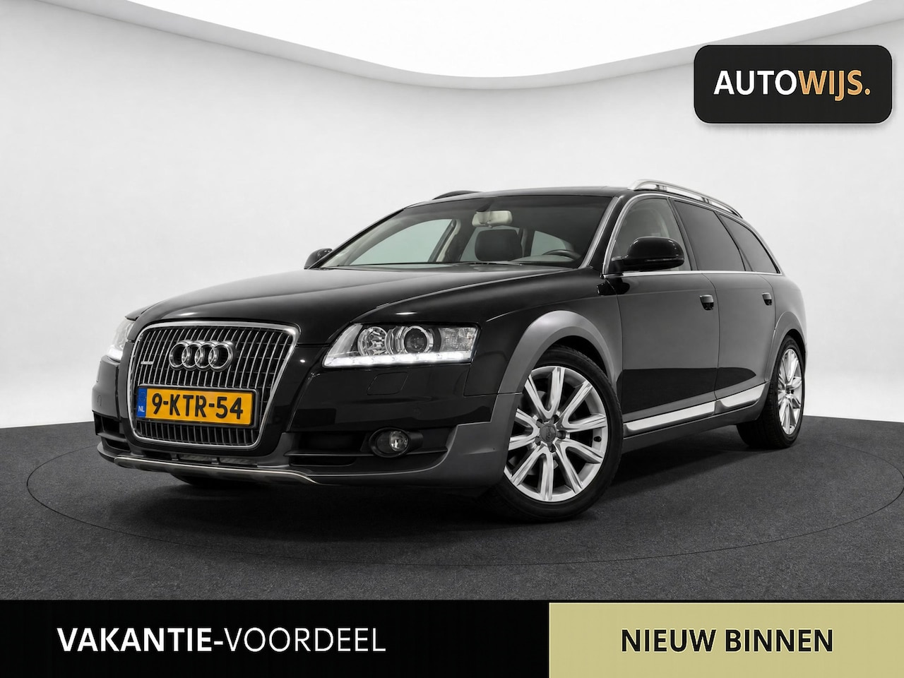 Audi A6 allroad quattro - 2.7 TDI Pro Line|LEDER|163PK|NETJES|NAVI|STOELVERW| - AutoWereld.nl