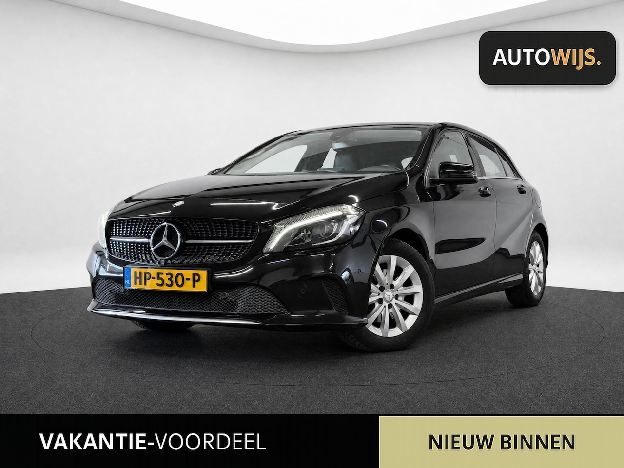 Mercedes-Benz A-klasse - 160 Ambition|NL AUTO|LED|FACELIFT|KEYLESS|GOED ONDERHOUDEN - AutoWereld.nl