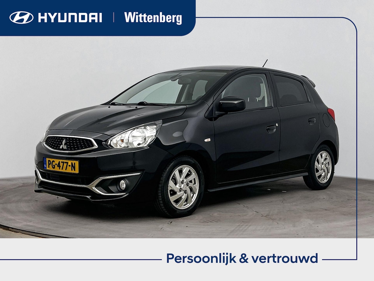 Mitsubishi Space Star - 1.0 INTENSE | AIRCO | 14'' LMVELGEN | PRIVACY GLASS | RADIO CD | - AutoWereld.nl