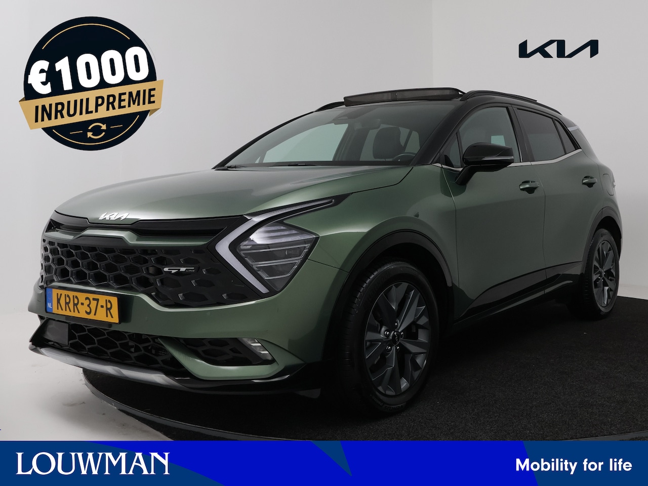 Kia Sportage - 1.6 T-GDi Hybrid GT-Line | Panoramadak | Stoel/Stuurverwarming | Dodehoek detectie | - AutoWereld.nl