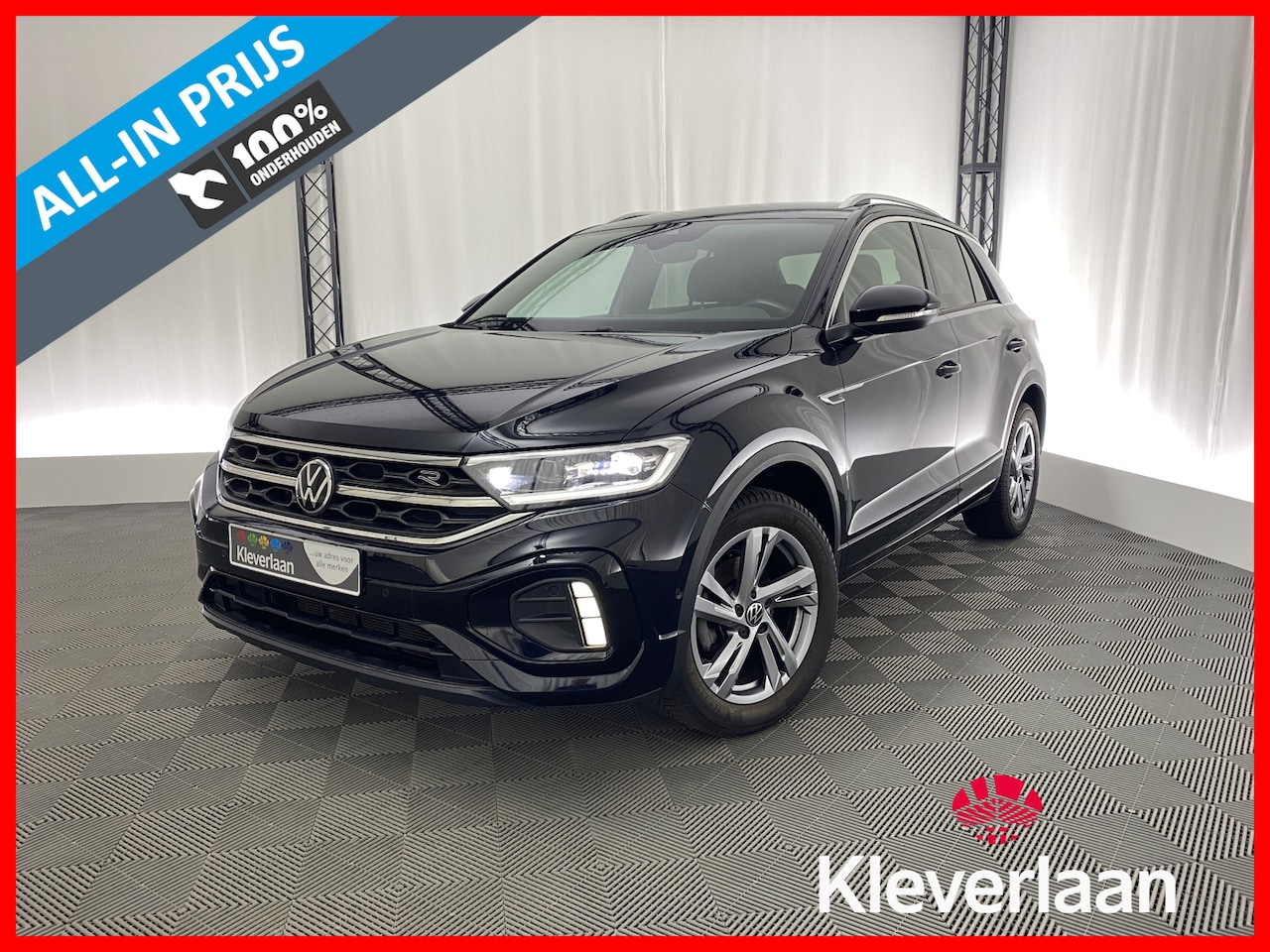 Volkswagen T-Roc - 1.0 TSI R-Line | Apple carplay | Ergo stoel | Navi | Camera | IQ-light | Privacy | Dakrail - AutoWereld.nl