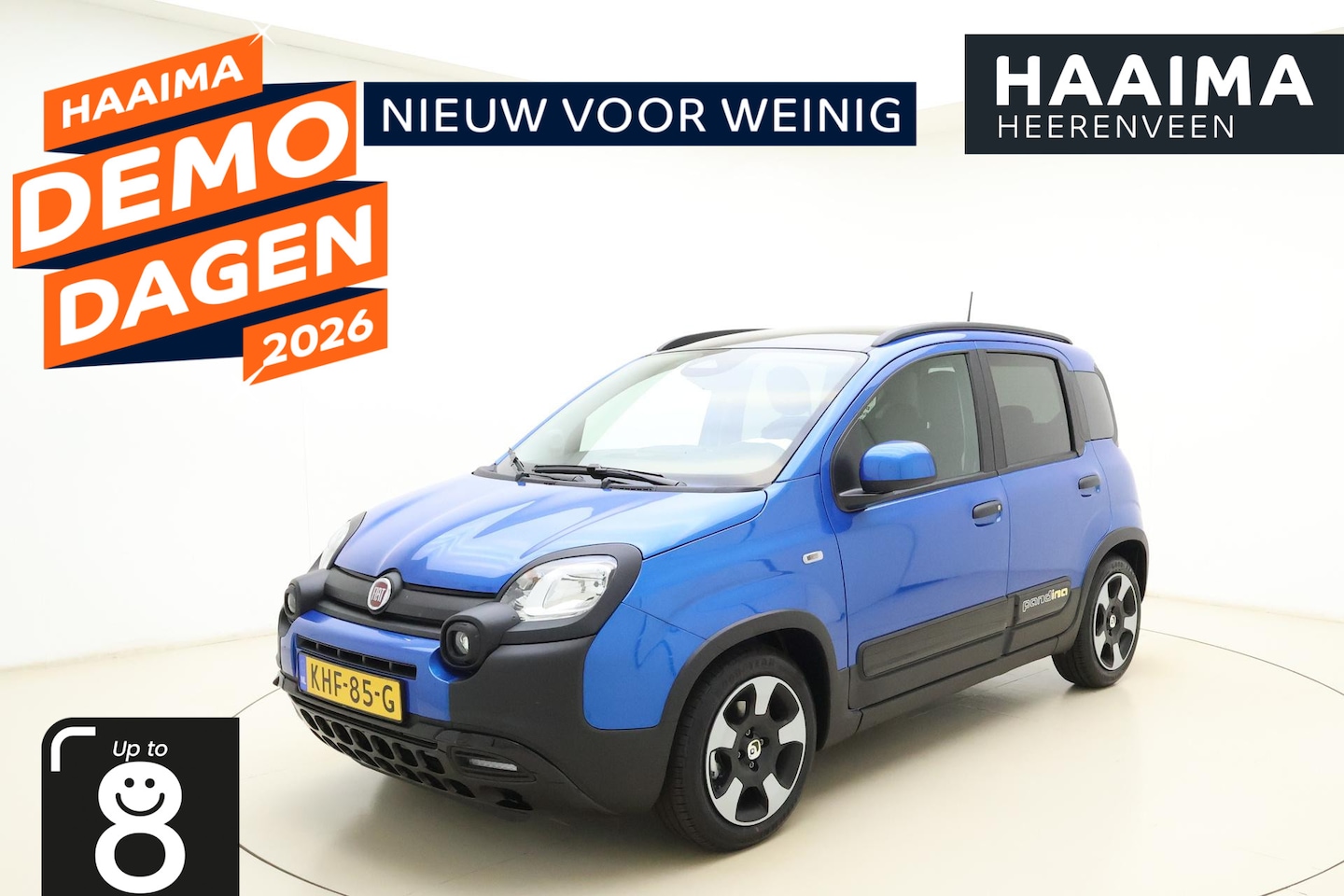 Fiat Panda - 1.0 Hybrid Pandina Cross | DEMO | Airco | Apple Carplay/Android Auto | Bluetooth | Cruise - AutoWereld.nl