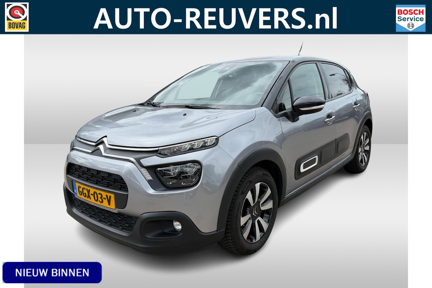 Citroën C3 - 1.2 PureTech C-Series / Airco / CarPlay / Allseason / LMV - AutoWereld.nl