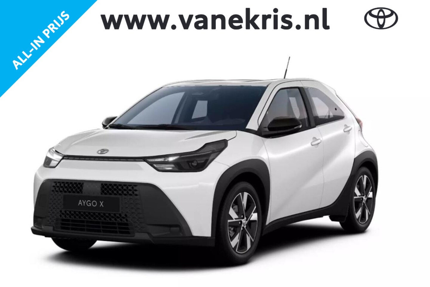 Toyota Aygo X - Hybrid 115 play Hybrid 115 Play, 17" velgen, Nieuw en direct leverbaar met €1.000 inruilpremie - AutoWereld.nl