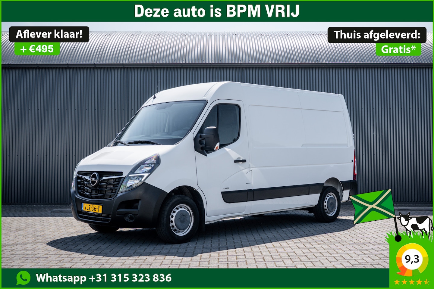 Opel Movano - **2.3 CDTI L2H2 | 136 PK | 3-Zits | 1e Eigenaar | Cruise | Airco** - AutoWereld.nl